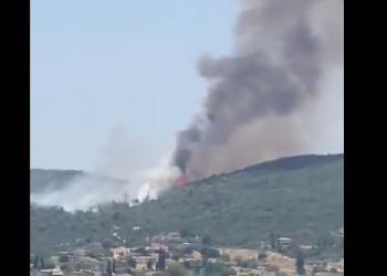 Καλύτερη η εικόνα της πυρκαγιάς στο Άνω Σούλι Μαραθώνα – ΒΙΝΤΕΟ – ΦΩΤΟ