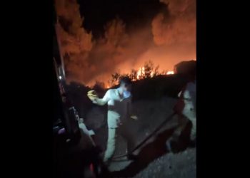 Εκτός ελέγχου οι πυρκαγιές στη Σμύρνη – Σπίτια στις φλόγες – BINTEO – ΦΩΤΟ