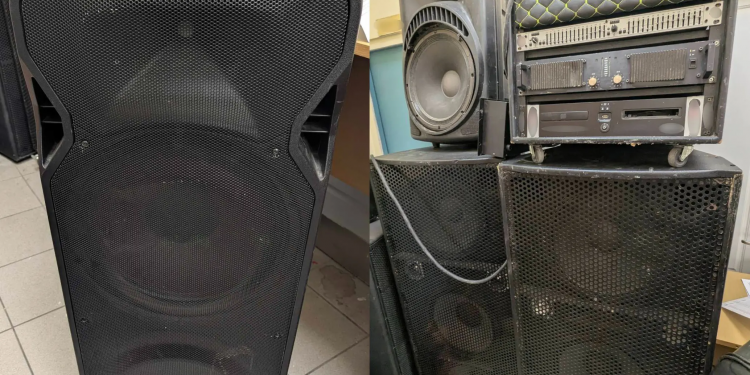 Κατασχέθηκαν τα «όπλα» του …εγκλήματος στην περιοχή των Αχαρνών – Στη διαπασών η μουσική μέχρι τα ξημερώματα – ΦΩΤΟ