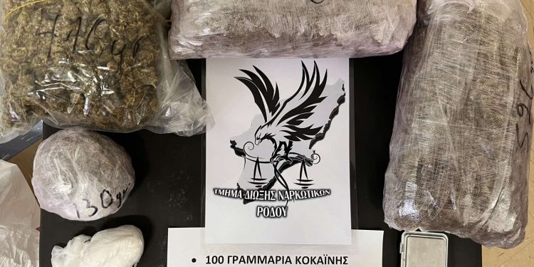 Συνελήφθη 27χρονος για διακίνηση ναρκωτικών στη Ρόδο – ΦΩΤΟ