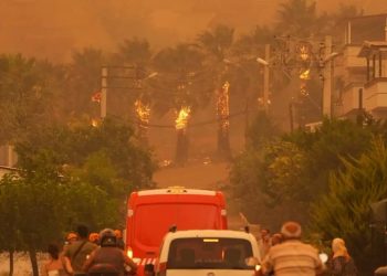 Σμύρνη: Νέα μεγάλη φωτιά στο Ουρκμέζ – Αναζωπυρώθηκε στο Ντούζτζε – ΒΙΝΤΕΟ – ΦΩΤΟ