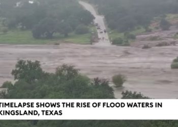 Τέξας: Συγκλονιστικό Timelapse δείχνει πόσο γρήγορα αυξήθηκε η στάθμη του νερού –  ΒΙΝΤΕΟ