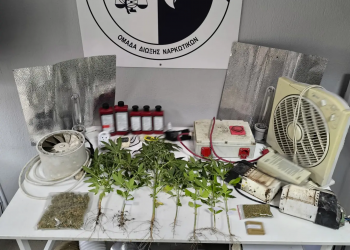 Βέροια: Καλλιεργούσε το χασίς στο υπνοδωμάτιό του – ΒΙΝΤΕΟ – ΦΩΤΟ