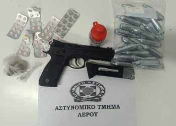 Λέρος: 41χρονος απείλησε τους αστυνομικούς που ήθελαν να κάνουν έλεγχο στο σπίτι του – ΦΩΤΟ