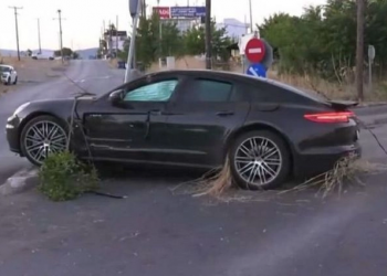 Βρέθηκε η ιδιοκτήτρια του πολυτελούς αυτοκινήτου στο τροχαίο στη Θέρμη – ΦΩΤΟ