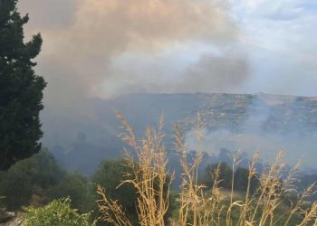 Πυρκαγιά στο Άλσος Αχαΐας: Καλύτερη η εικόνα – Ήχησε το 112