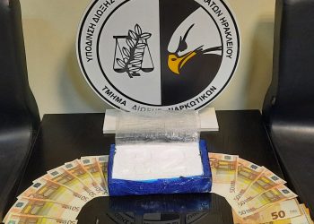 Δύο συλλήψεις για πάνω από ένα κιλό κοκαΐνη στο Ηράκλειο – ΦΩΤΟ