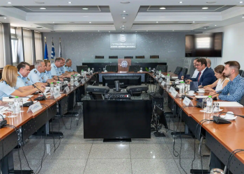 Συνάντηση Αρχηγού Ελληνικής Αστυνομίας με τον Αναπληρωτή Εκτελεστικό Διευθυντή Επιχειρήσεων της EUROPOL – ΦΩΤΟ
