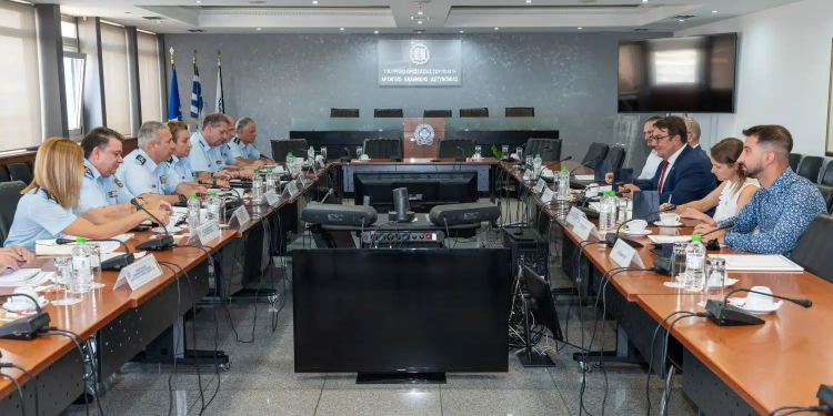 Συνάντηση Αρχηγού Ελληνικής Αστυνομίας με τον Αναπληρωτή Εκτελεστικό Διευθυντή Επιχειρήσεων της EUROPOL – ΦΩΤΟ