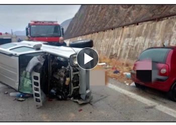 Φόρος αίματος στην άσφαλτο – Ένας νεκρός στην Εύβοια, δύο από μετωπική στο Γαλαξίδι – ΒΙΝΤΕΟ