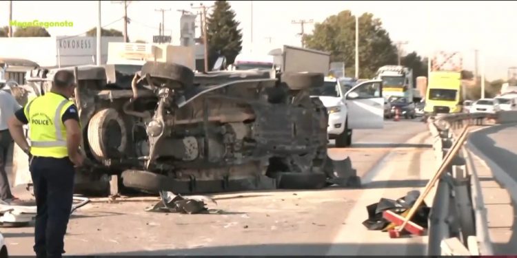 Θεσσαλονίκη: Ένα ακόμη θανατηφόρο τροχαίο – ΒΙΝΤΕΟ – ΦΩΤΟ