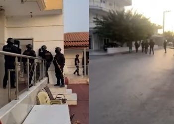 Σε εξέλιξη αστυνομική επιχείρηση στο Ζεφύρι – 8 συλλήψεις μέχρι στιγμής – ΒΙΝΤΕΟ – ΦΩΤΟ