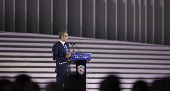 Στην ανακαίνιση του υπουργείου Εθνικής Άμυνας ο Κ. Μητσοτάκης: «Το φιλόδοξο πρόγραμμα εκσυγχρονισμού των Ενόπλων Δυνάμεων βρίσκεται σε εξέλιξη» – ΒΙΝΤΕΟ