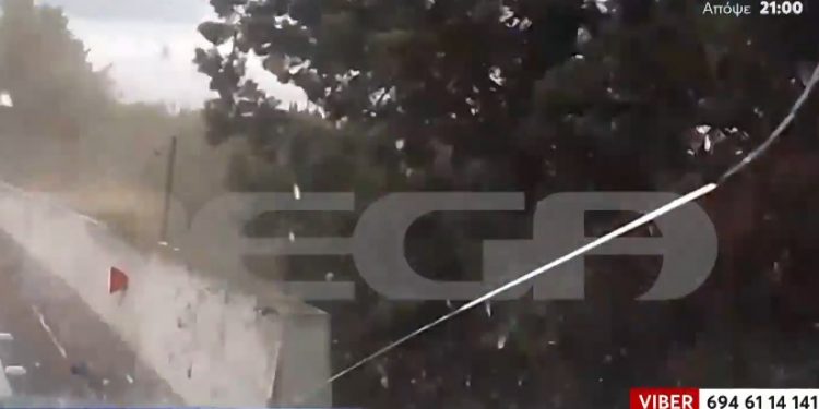 ΒΙΝΤΕΟ ΝΤΟΚΟΥΜΕΝΤΟ από τη στιγμή καραμπόλας οχημάτων στη Θεσσαλονίκη – ΦΩΤΟ