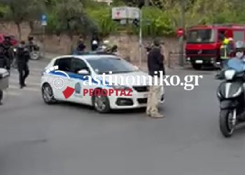 Συναγερμός στη Βασιλίσσης Σοφίας για ύποπτο μηχανάκι με μπαγκαζιέρα – ΒΙΝΤΕΟ – ΦΩΤΟ