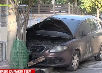 Νίκαια: Πυρπόλησαν το αυτοκίνητο του αρχιφύλακα των φυλακών Κορυδαλλού – Έριξαν χειροβομβίδα στην αυλή του – ΒΙΝΤΕΟ