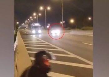 Μεθυσμένος οδηγός αυτοκινήτου έτρεχε με 240 χιλιόμετρα στην Εθνική Οδό Αθηνών-Λαμίας – ΒΙΝΤΕΟ