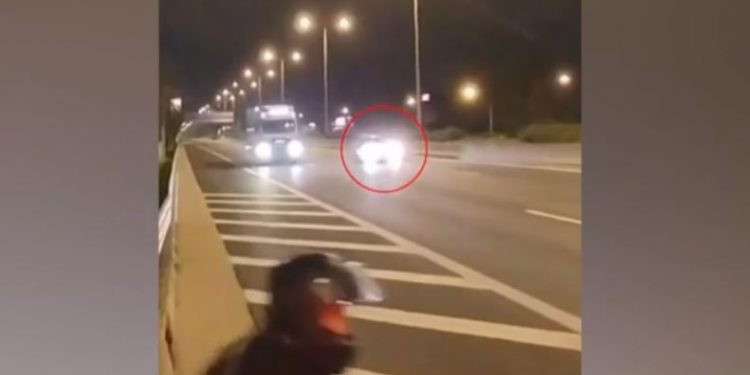 Μεθυσμένος οδηγός αυτοκινήτου έτρεχε με 240 χιλιόμετρα στην Εθνική Οδό Αθηνών-Λαμίας – ΒΙΝΤΕΟ