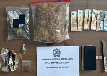 Αίγιο: Μια σύλληψη για κατοχή ναρκωτικών και λαθραίων καπνικών προϊόντων – ΦΩΤΟ