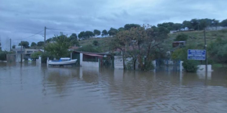 Μάνδρα, Νέα Πέραμος και Ελευσίνα στο έλεος της κακοκαιρίας Byron: Μήνυμα 112 λόγω πιθανής υπερχείλισης του Σαρανταπόταμου – ΒΙΝΤΕΟ