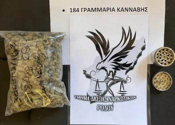 Στην τσιμπίδα της ΕΛΑΣ 34χρονος στη Ρόδο που πιάστηκε με ναρκωτικά – ΦΩΤΟ